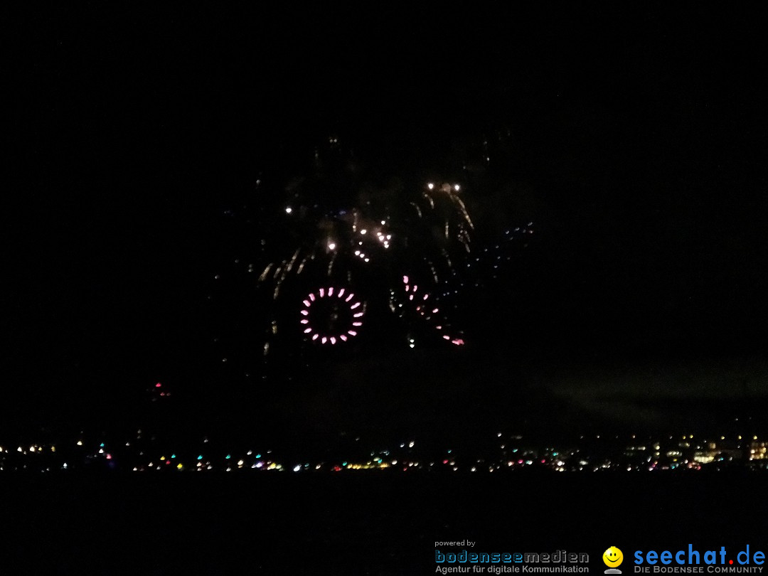 SEENACHTFEST mit Feuerwerk: Konstanz am Bodensee, 13.08.2016