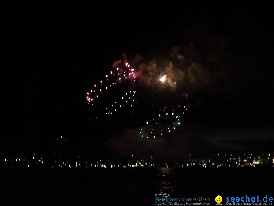 SEENACHTFEST mit Feuerwerk: Konstanz am Bodensee, 13.08.2016