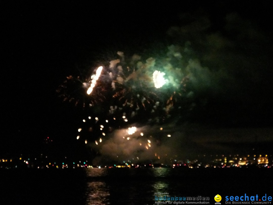 SEENACHTFEST mit Feuerwerk: Konstanz am Bodensee, 13.08.2016