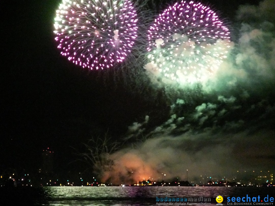 SEENACHTFEST mit Feuerwerk: Konstanz am Bodensee, 13.08.2016