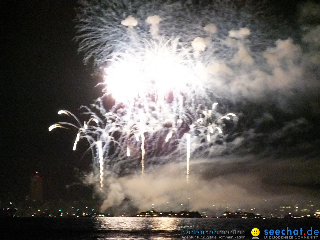 SEENACHTFEST mit Feuerwerk: Konstanz am Bodensee, 13.08.2016