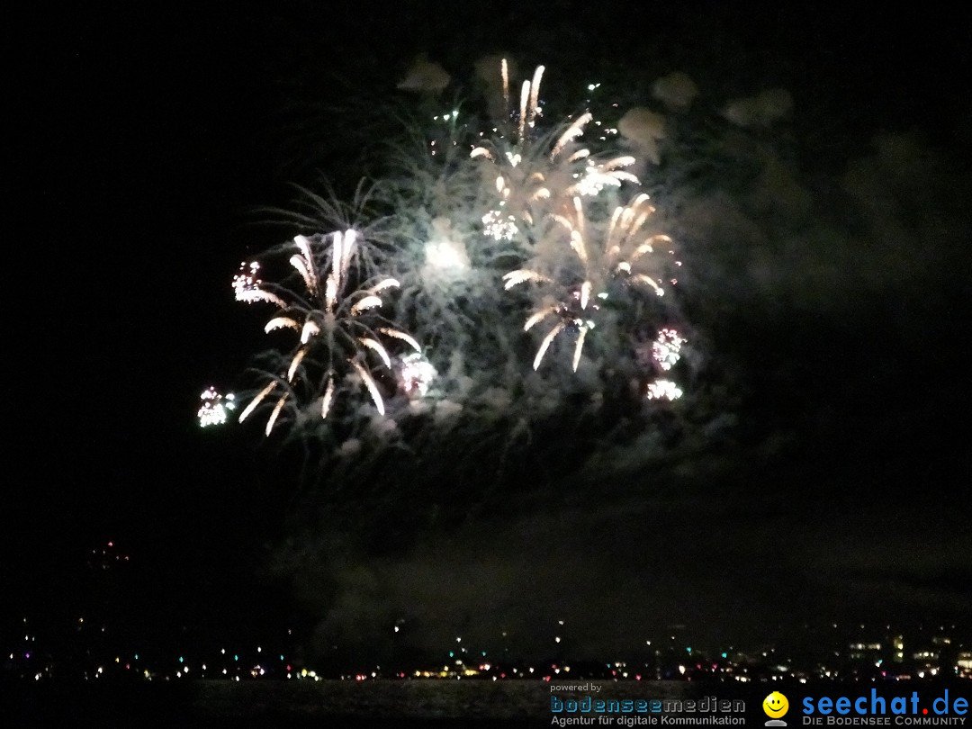 SEENACHTFEST mit Feuerwerk: Konstanz am Bodensee, 13.08.2016