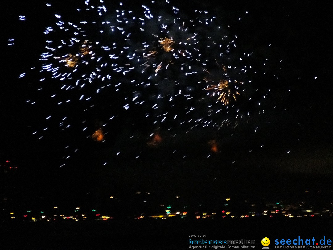 SEENACHTFEST mit Feuerwerk: Konstanz am Bodensee, 13.08.2016