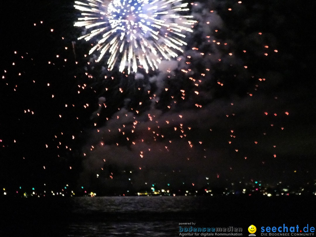 SEENACHTFEST mit Feuerwerk: Konstanz am Bodensee, 13.08.2016