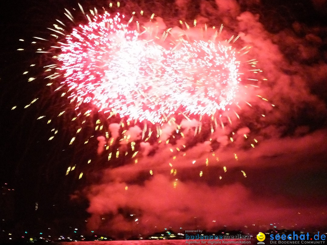 SEENACHTFEST mit Feuerwerk: Konstanz am Bodensee, 13.08.2016