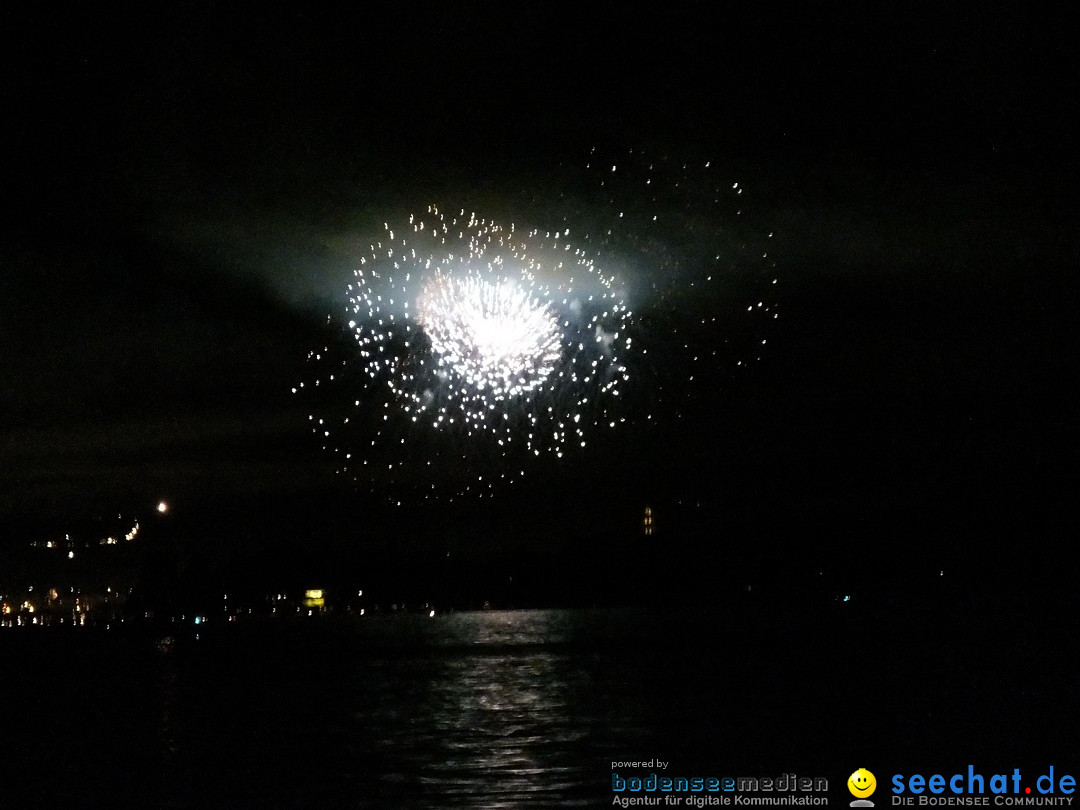 SEENACHTFEST mit Feuerwerk: Konstanz am Bodensee, 13.08.2016