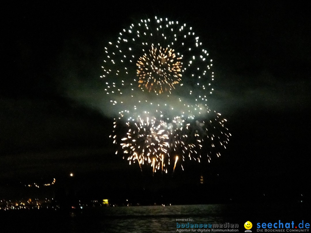 SEENACHTFEST mit Feuerwerk: Konstanz am Bodensee, 13.08.2016