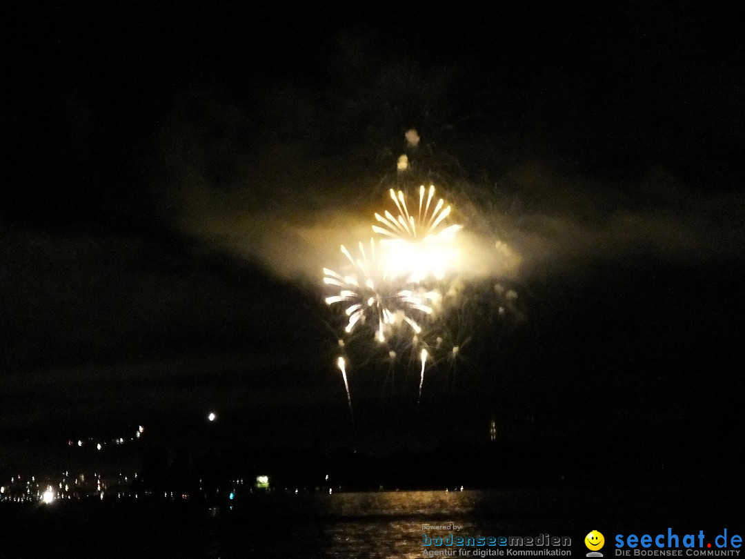 SEENACHTFEST mit Feuerwerk: Konstanz am Bodensee, 13.08.2016