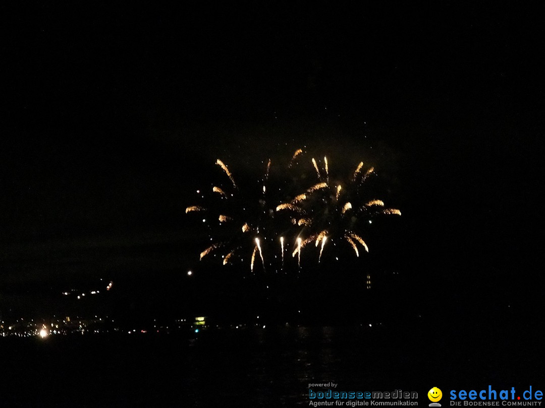 SEENACHTFEST mit Feuerwerk: Konstanz am Bodensee, 13.08.2016