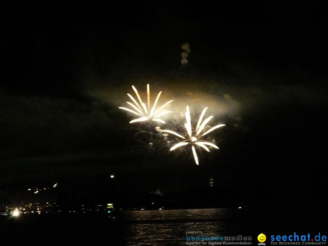 SEENACHTFEST mit Feuerwerk: Konstanz am Bodensee, 13.08.2016