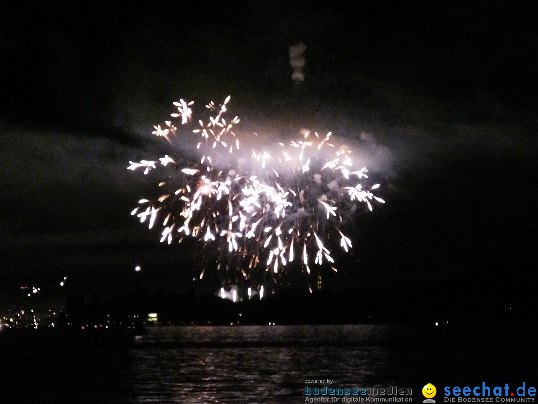 SEENACHTFEST mit Feuerwerk: Konstanz am Bodensee, 13.08.2016