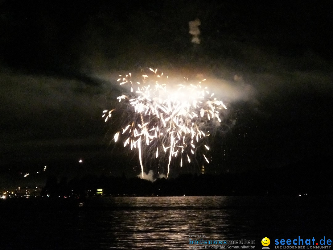 SEENACHTFEST mit Feuerwerk: Konstanz am Bodensee, 13.08.2016