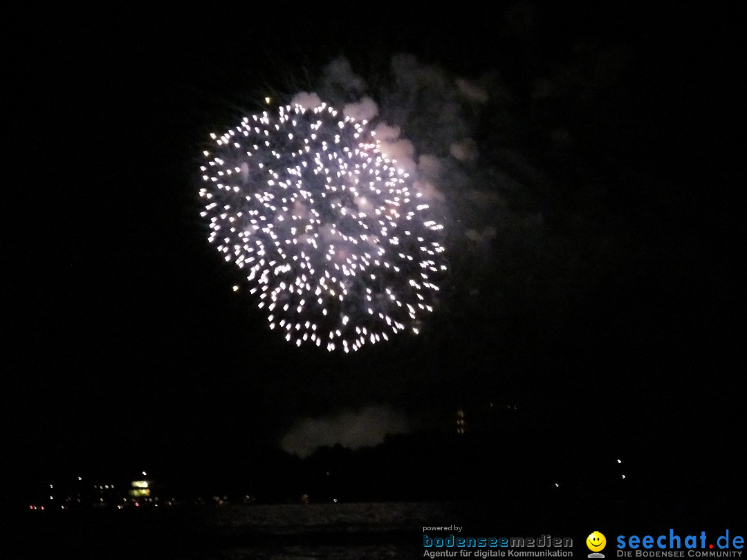 SEENACHTFEST mit Feuerwerk: Konstanz am Bodensee, 13.08.2016