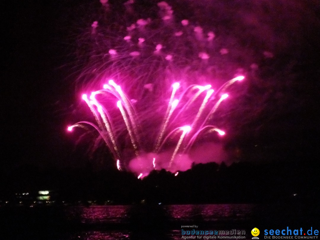 SEENACHTFEST mit Feuerwerk: Konstanz am Bodensee, 13.08.2016