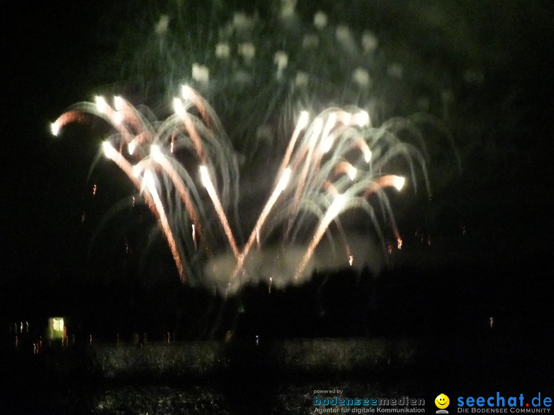 SEENACHTFEST mit Feuerwerk: Konstanz am Bodensee, 13.08.2016