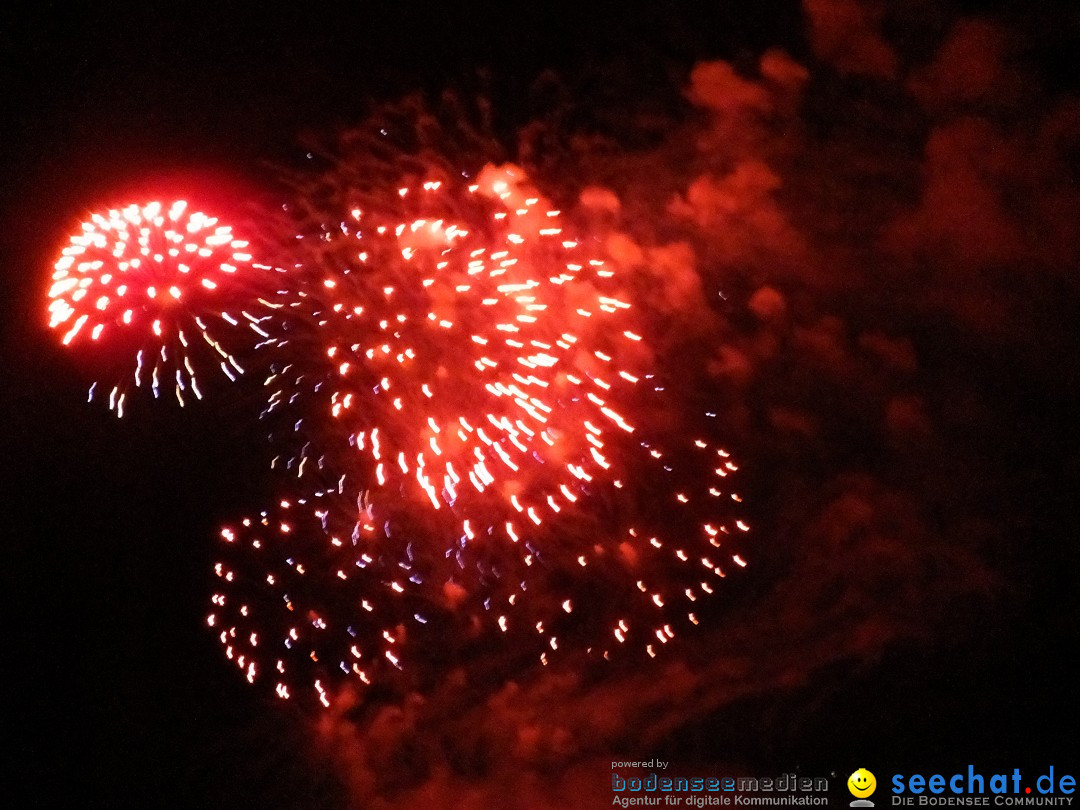 SEENACHTFEST mit Feuerwerk: Konstanz am Bodensee, 13.08.2016