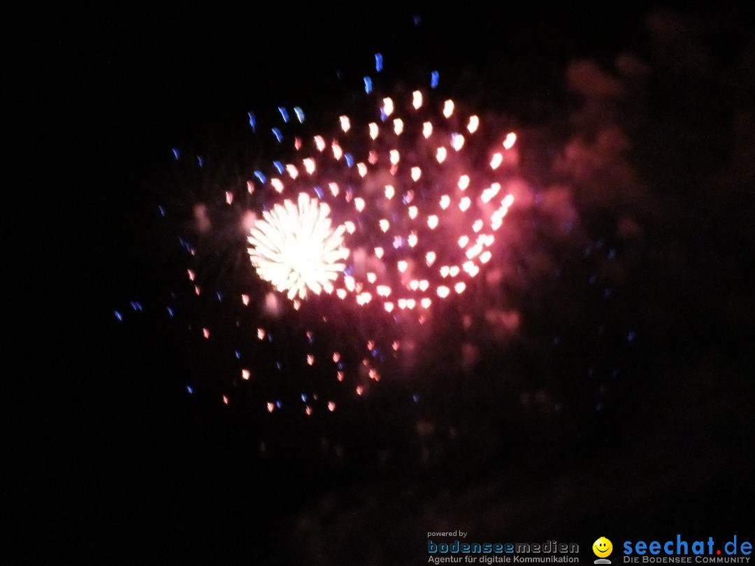 SEENACHTFEST mit Feuerwerk: Konstanz am Bodensee, 13.08.2016