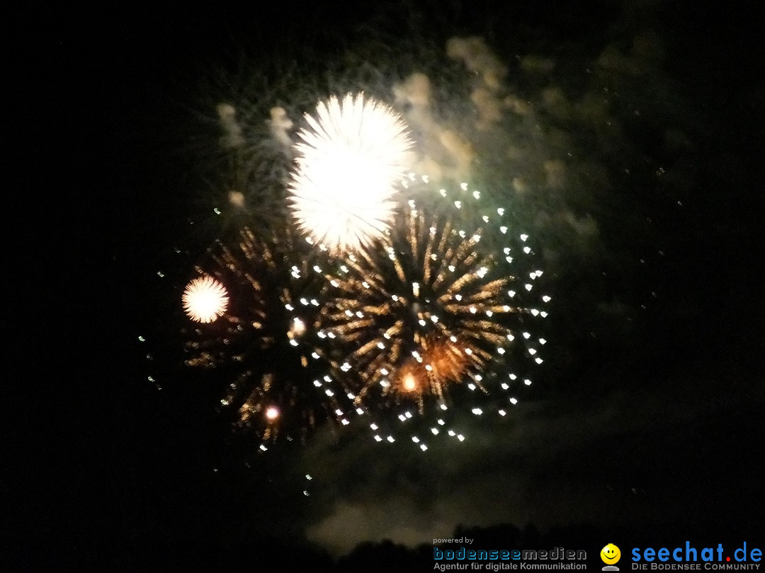 SEENACHTFEST mit Feuerwerk: Konstanz am Bodensee, 13.08.2016