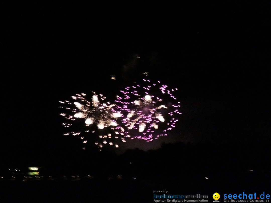 SEENACHTFEST mit Feuerwerk: Konstanz am Bodensee, 13.08.2016