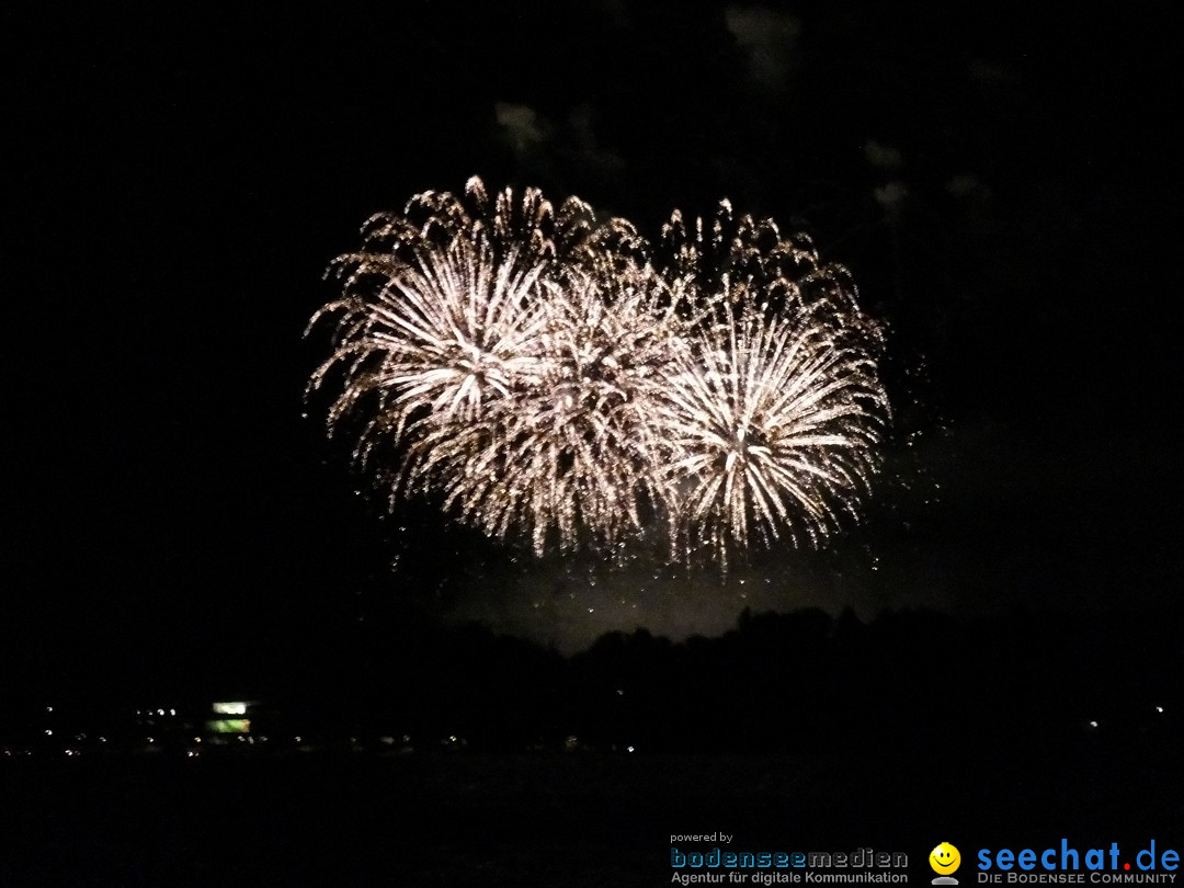 SEENACHTFEST mit Feuerwerk: Konstanz am Bodensee, 13.08.2016