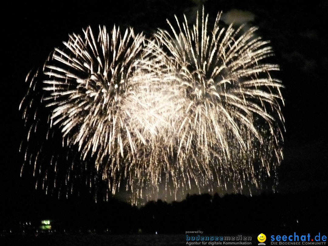 SEENACHTFEST mit Feuerwerk: Konstanz am Bodensee, 13.08.2016