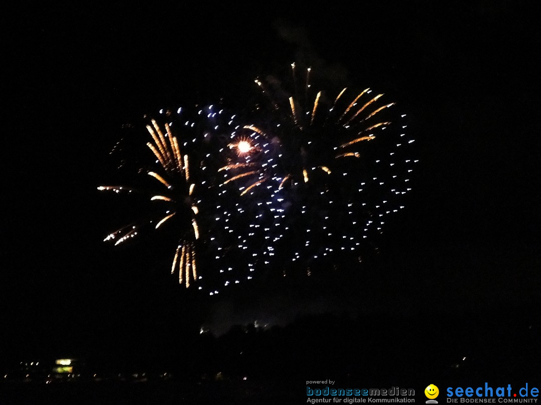 SEENACHTFEST mit Feuerwerk: Konstanz am Bodensee, 13.08.2016