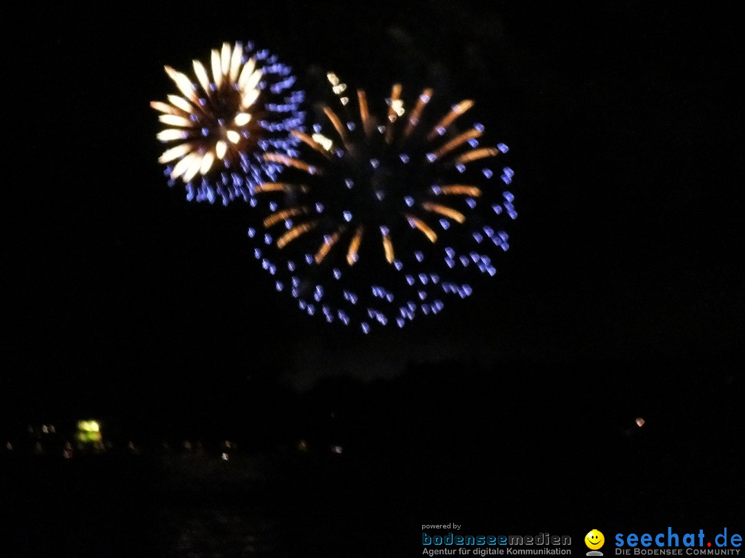 SEENACHTFEST mit Feuerwerk: Konstanz am Bodensee, 13.08.2016