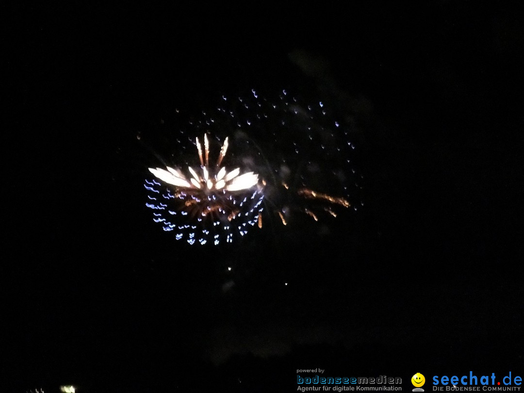 SEENACHTFEST mit Feuerwerk: Konstanz am Bodensee, 13.08.2016