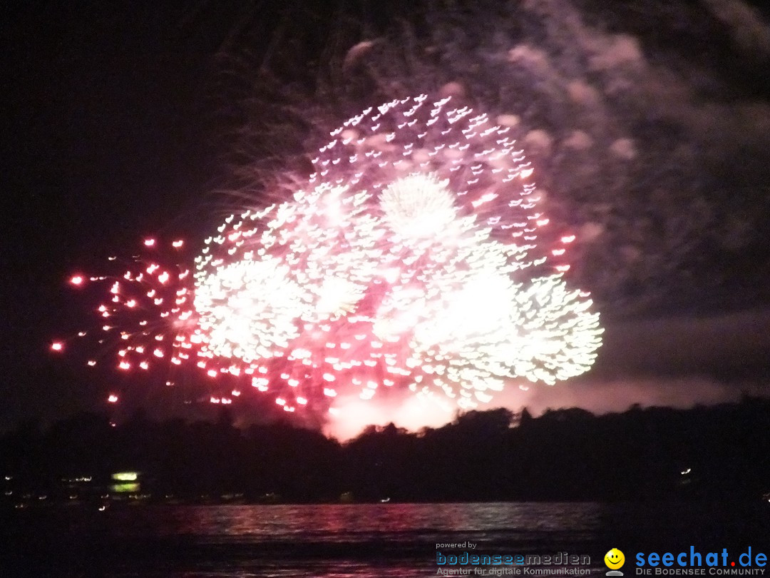 SEENACHTFEST mit Feuerwerk: Konstanz am Bodensee, 13.08.2016