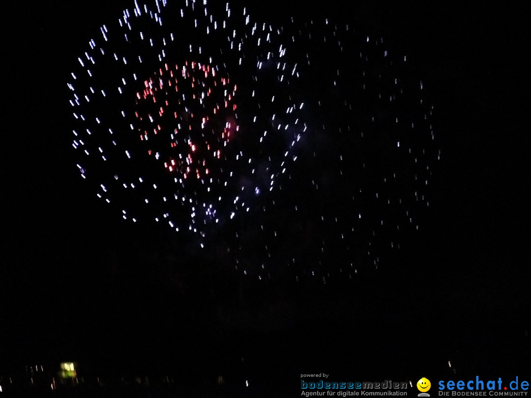 SEENACHTFEST mit Feuerwerk: Konstanz am Bodensee, 13.08.2016