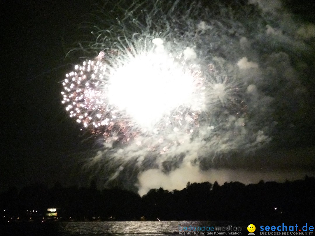 SEENACHTFEST mit Feuerwerk: Konstanz am Bodensee, 13.08.2016