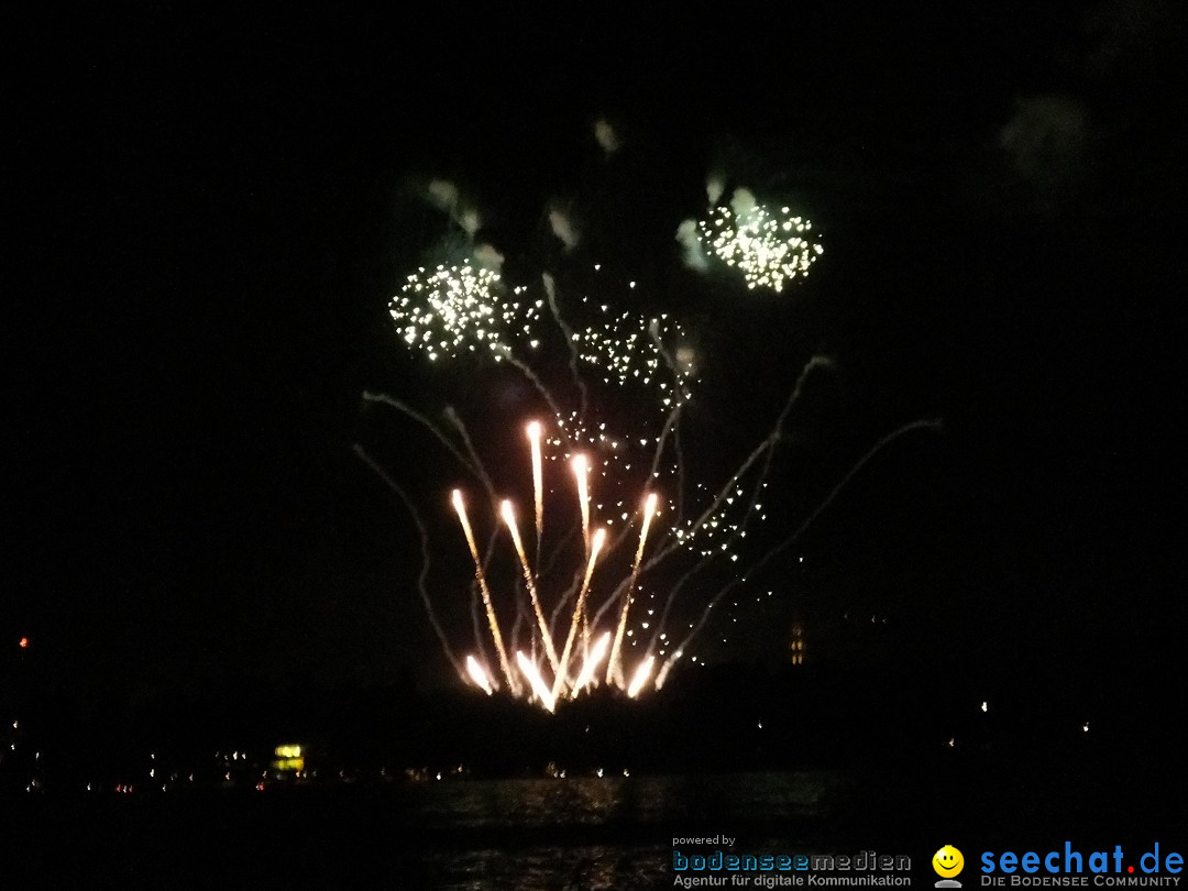 SEENACHTFEST mit Feuerwerk: Konstanz am Bodensee, 13.08.2016