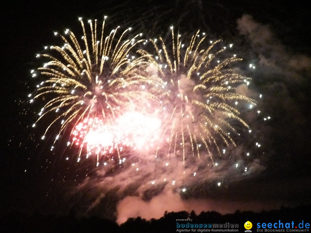 SEENACHTFEST mit Feuerwerk: Konstanz am Bodensee, 13.08.2016