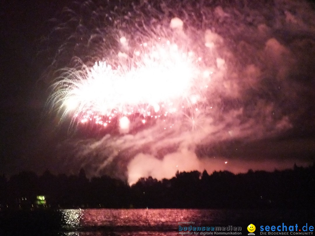 SEENACHTFEST mit Feuerwerk: Konstanz am Bodensee, 13.08.2016