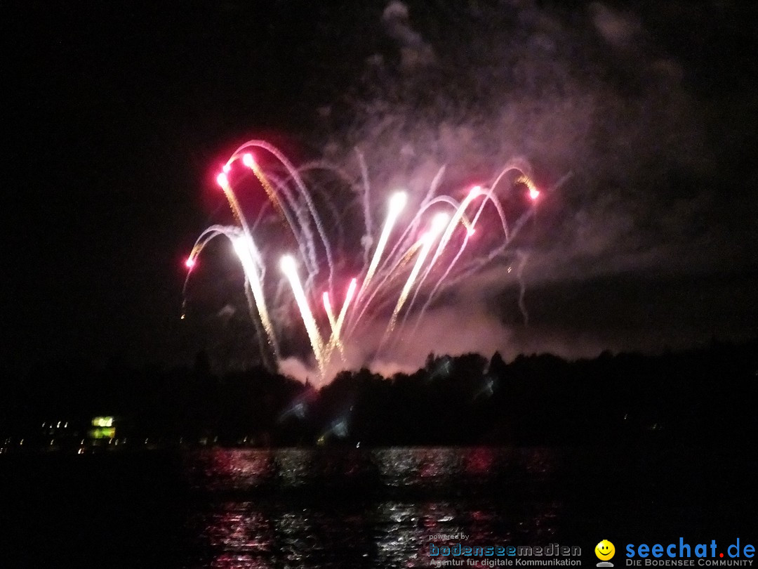 SEENACHTFEST mit Feuerwerk: Konstanz am Bodensee, 13.08.2016