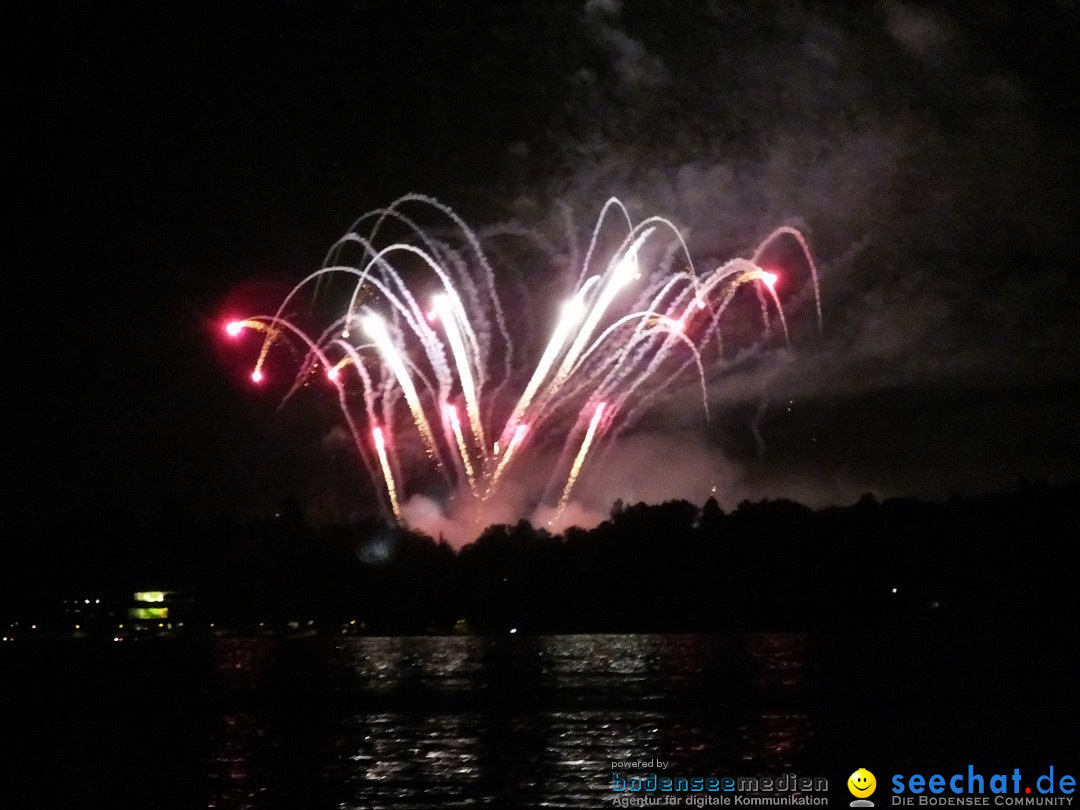 SEENACHTFEST mit Feuerwerk: Konstanz am Bodensee, 13.08.2016