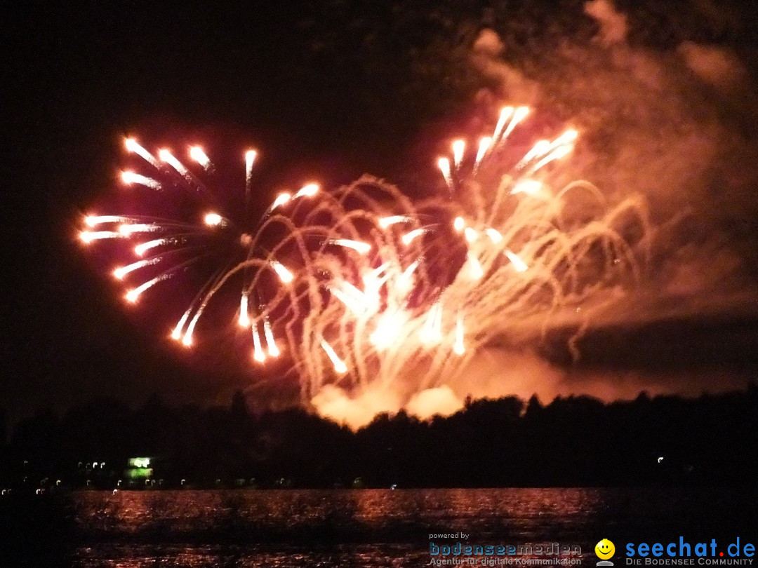 SEENACHTFEST mit Feuerwerk: Konstanz am Bodensee, 13.08.2016