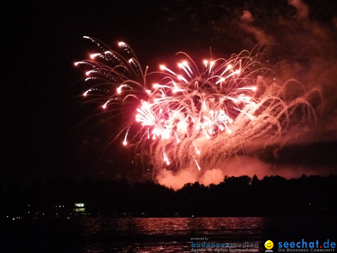 SEENACHTFEST mit Feuerwerk: Konstanz am Bodensee, 13.08.2016