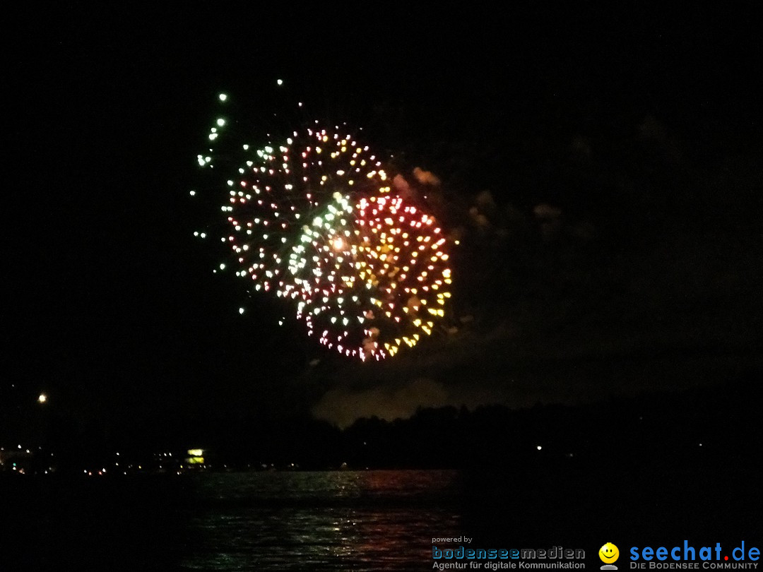 SEENACHTFEST mit Feuerwerk: Konstanz am Bodensee, 13.08.2016