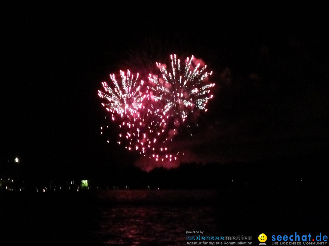 SEENACHTFEST mit Feuerwerk: Konstanz am Bodensee, 13.08.2016