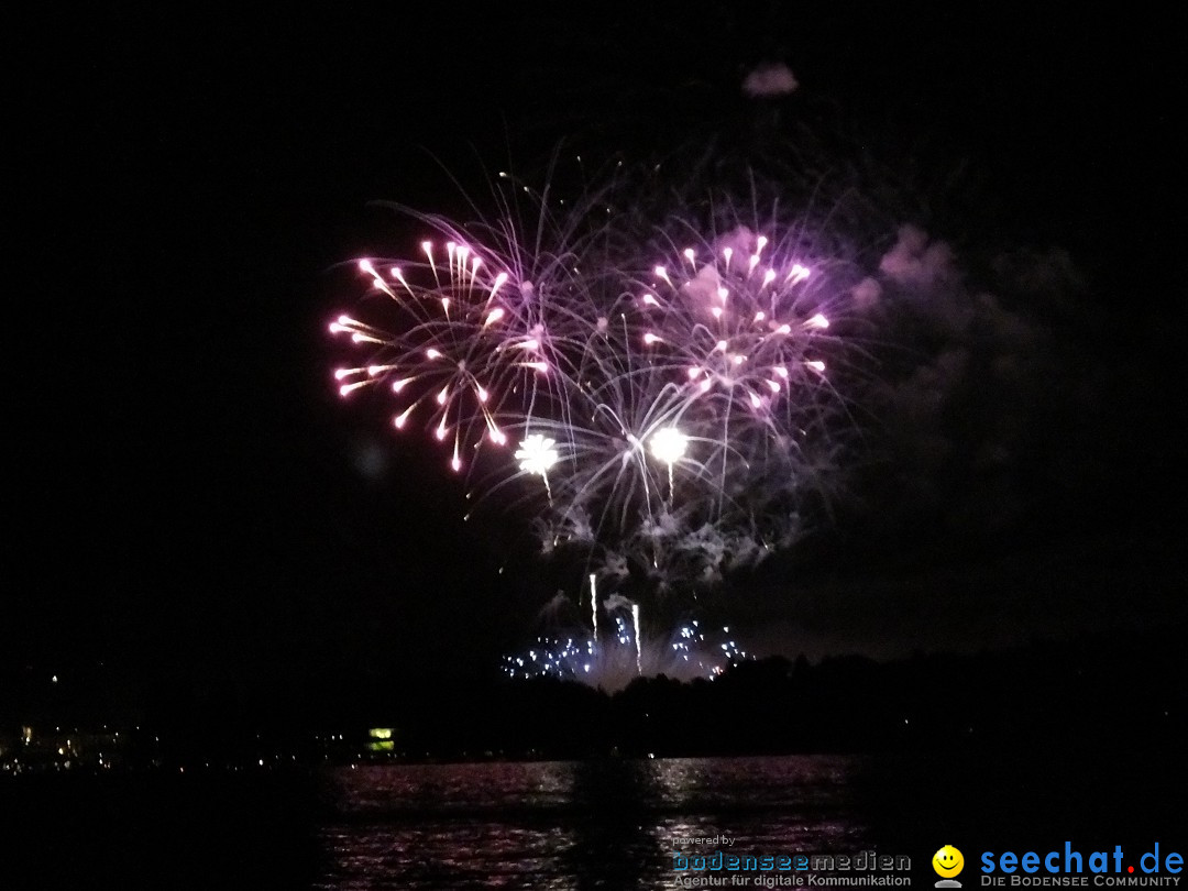 SEENACHTFEST mit Feuerwerk: Konstanz am Bodensee, 13.08.2016