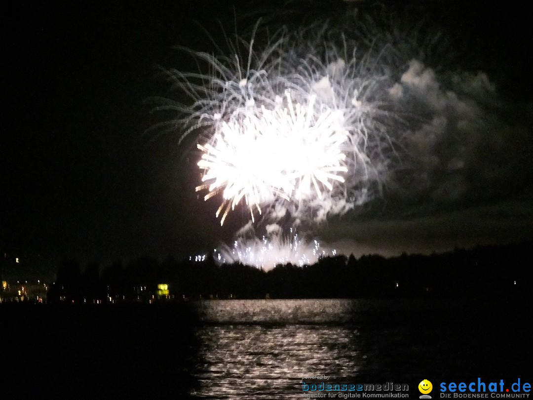 SEENACHTFEST mit Feuerwerk: Konstanz am Bodensee, 13.08.2016