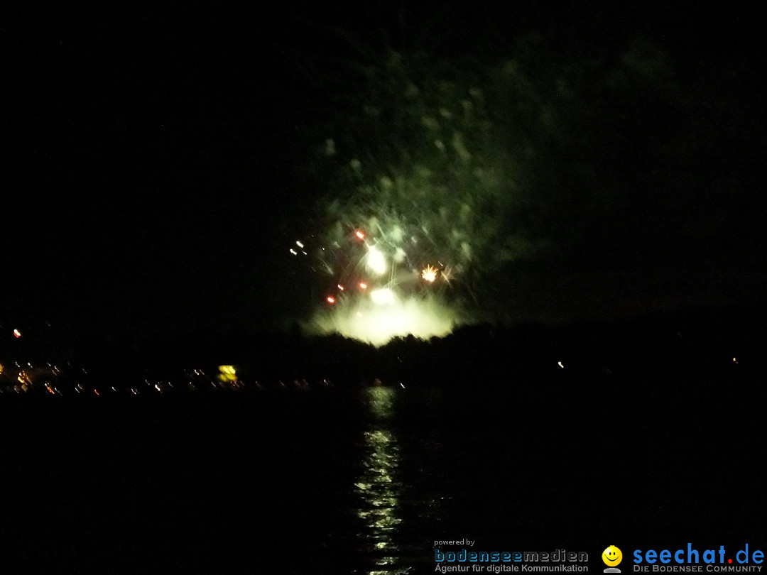 SEENACHTFEST mit Feuerwerk: Konstanz am Bodensee, 13.08.2016