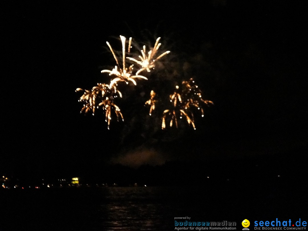 SEENACHTFEST mit Feuerwerk: Konstanz am Bodensee, 13.08.2016