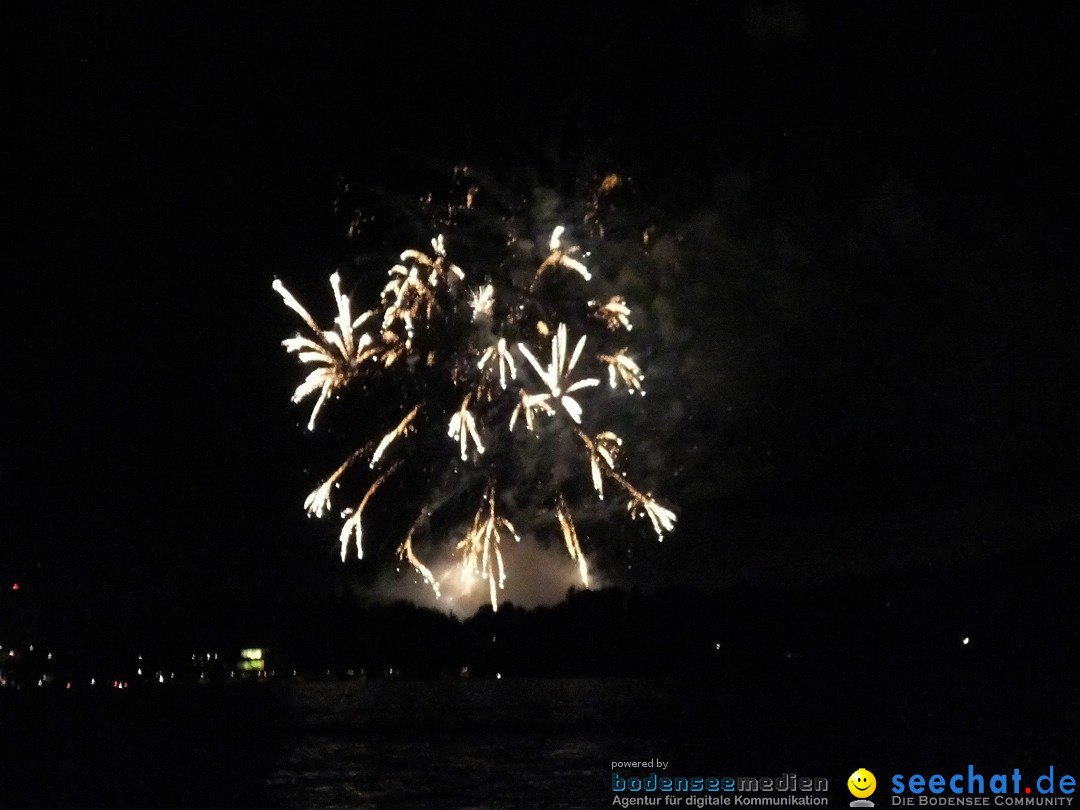 SEENACHTFEST mit Feuerwerk: Konstanz am Bodensee, 13.08.2016