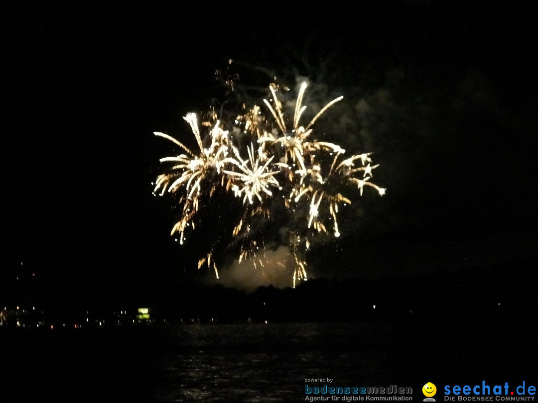 SEENACHTFEST mit Feuerwerk: Konstanz am Bodensee, 13.08.2016