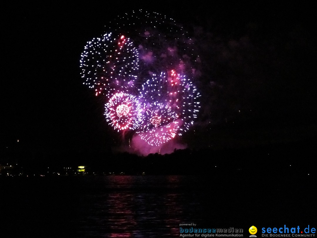 SEENACHTFEST mit Feuerwerk: Konstanz am Bodensee, 13.08.2016