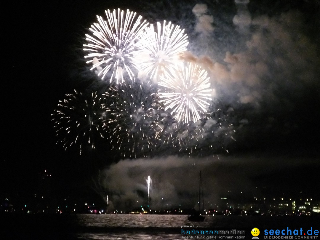 SEENACHTFEST mit Feuerwerk: Konstanz am Bodensee, 13.08.2016