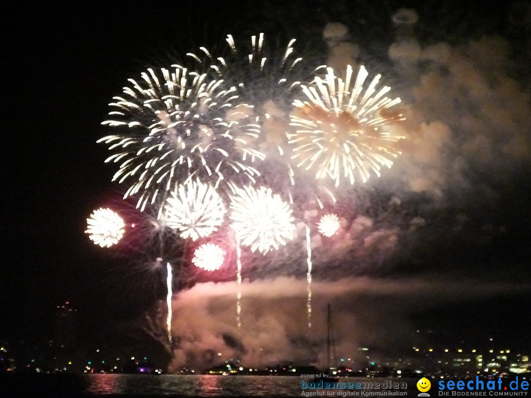 SEENACHTFEST mit Feuerwerk: Konstanz am Bodensee, 13.08.2016