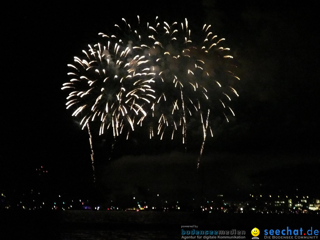 SEENACHTFEST mit Feuerwerk: Konstanz am Bodensee, 13.08.2016